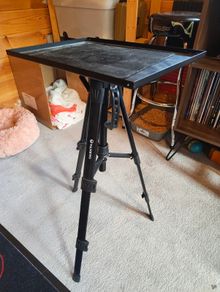Projector tripod stand - adjustable height