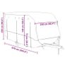 Caravan Cover Grey 670x250x220 cm Image 9