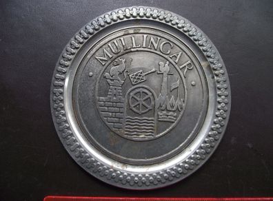 "Mullingar Pewter" small plate