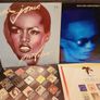 Grace Jones Portfolio Island 1977 Vinyl & Warm Leatherette 1980 Record Image 2