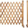 2Pack Expanding Trellis Fence Panels Garden Wood Extendable Fence Length 34-160cm Freestanding Foldable Wooden Screen Panel for Indoor Outdoor Garden Yard Pet 80cm Height Image 8