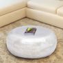 Hammered Aluminium Coffee Table Silver Image 3