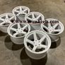 18" Inch Strom DS35 Drift Wheels 5x114.3 Nissan silvia skyline RX7 MX5 R32 R33 lexus IS200 Image 5
