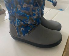 crocs lined boots
