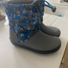 crocs lined boots