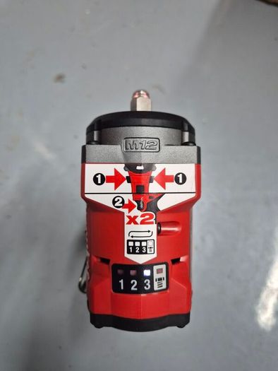 Milwaukee M12 Fuel 3/8' Gen 3 Stubby Impact Wrench Body