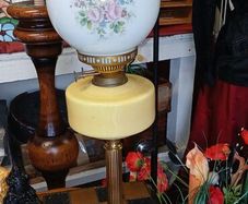 Antique Oil Lamp