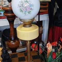 Antique Oil Lamp