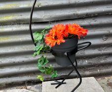 Wrought Iron flower pot stand.
