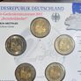 Germany 2011 2 Euro Coin Set Sealed 5x2 Euro Image 4