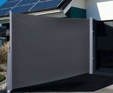 HI Privacy Screen 3x1.6 m Black Polyester