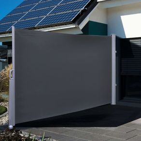HI Privacy Screen 3x1.6 m Black Polyester