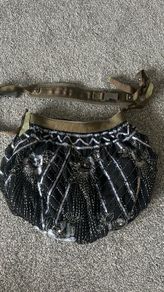 diesel large sequin bag