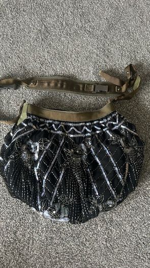 diesel large sequin bag