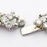Signed Thai Silver Cubic Zirconia Tennis Bracelet Image 6