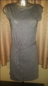 Grey Atmosphere mini dress Perfect condition size UK6 EUR34 Postage included