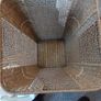 XL Seagrass storage basket lined Image 5