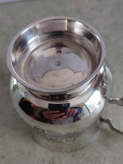 Vintage Silver Plated Cup, Ideal First Communion Cup. Can be Personalized with Engraved Name