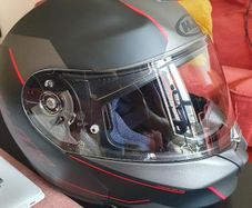 Brand New HJC RPHA Max Evo Modular Helmet (Size Large) + REV'IT! Gloves
