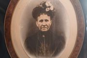 antique framed photograph