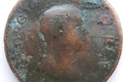 1806 Halfpenny - George III British Copper Coin