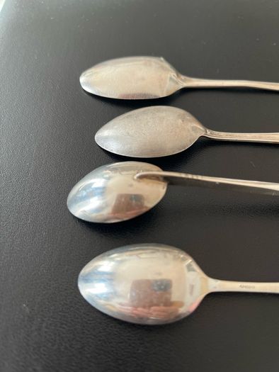 Antique/Vintage Sterling Silver teaspoons 925 52.2g