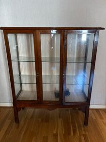 Mahogany Display Cabinet - one of a kind
