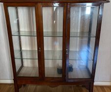 Mahogany Display Cabinet - one of a kind