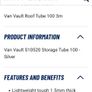 Van vault roof tube Image 3