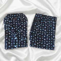 Primark Secret Possessions Pyjama Set Black Size 8-10