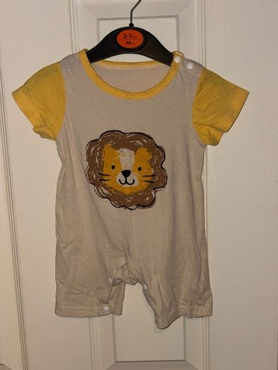 Little Lion Baby romper 3-6 months