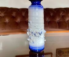 Vintage Petite Glit Iceland Ceramic Lava Vase Brutalist Art Pottery 1960s