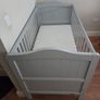 Nested toddler cot with mattress, barely used, good condition Image 8