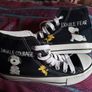 Snoopy and woodstock yoga high tops - size 37 Image 3