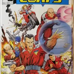The H.A.R.D. Corps #1 1992 Valiant Comics Fold-Out Cover (1992)