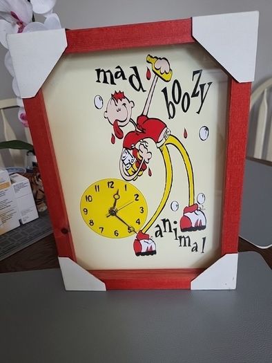 Clock picture frame