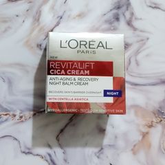 L'Oreal Revitalift CICA Night Balm Cream Anti Aging with Centella Asiatica - New - Sealed