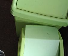 Pair of Kitchen Waste Bins