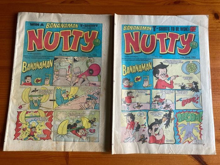 Comics::'Nutty' 1983,1984,1985 (22 numbers)