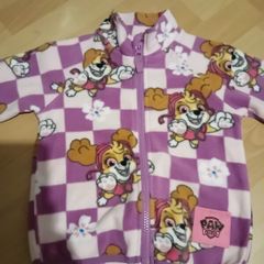 Paw Patrol Full Zip Fleece Top 1.5-2 yrs