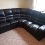 Leather corner sofa Image 2