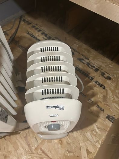 Dimplex electric heaters, perfect condition.