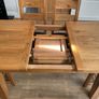 Extendable Oak Dining table and Chairs Image 6