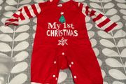 First Christmas Outfit, hat &amp; socks