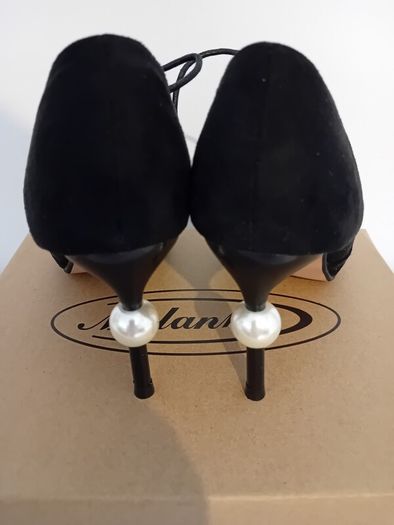 MULANKA Pearl Detail Shoe Boots (BNIB)
