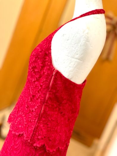 Louise Kennedy occasion red suit