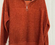 Lovely Rust Sweater