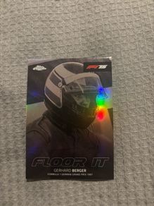 F1 Topps Chrome card