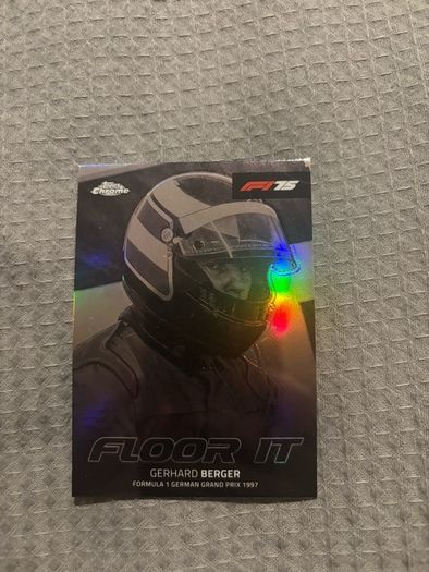 F1 Topps Chrome card