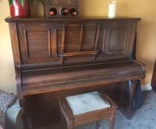 Free upright Broadwood Piano